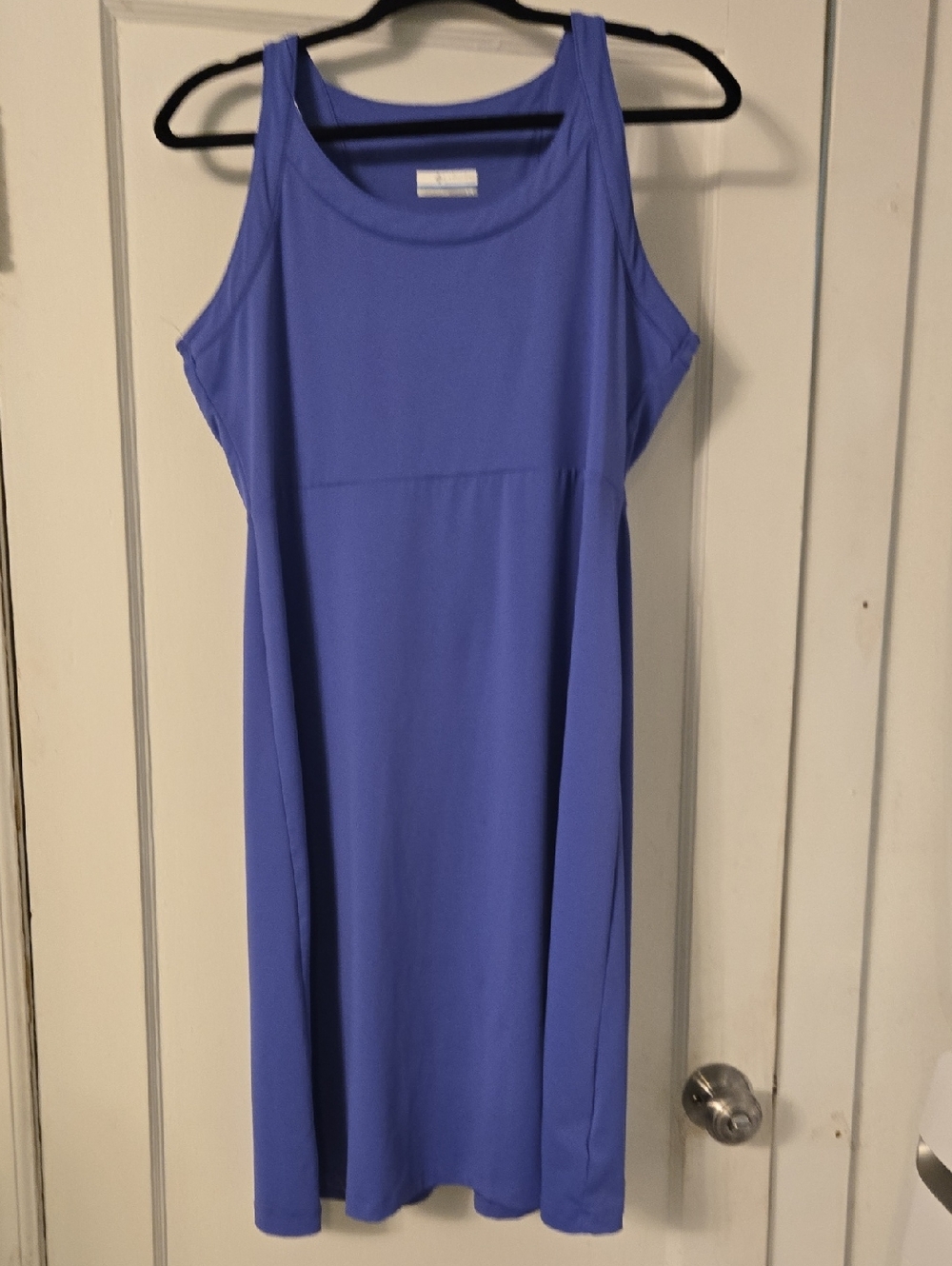 Sleeveless Midi Dress in Periwinkle Blue